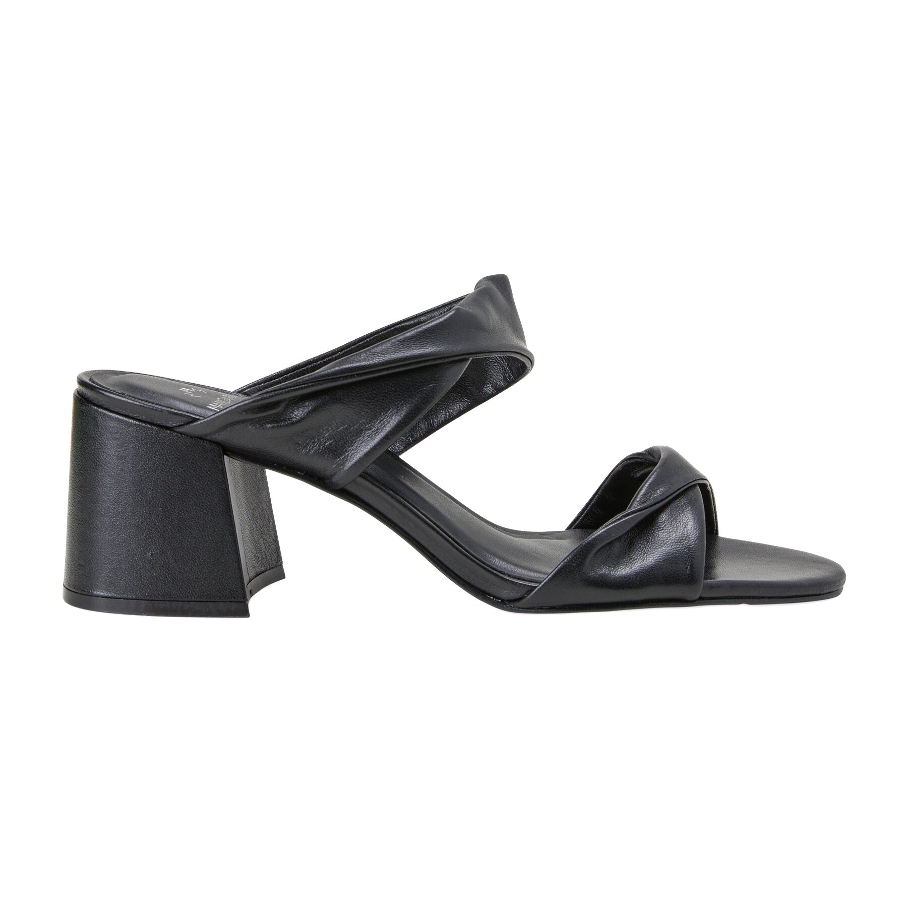 Pink Goat Leather Mules Xaxim – Women’s 6.5 cm Block Heel Sandals