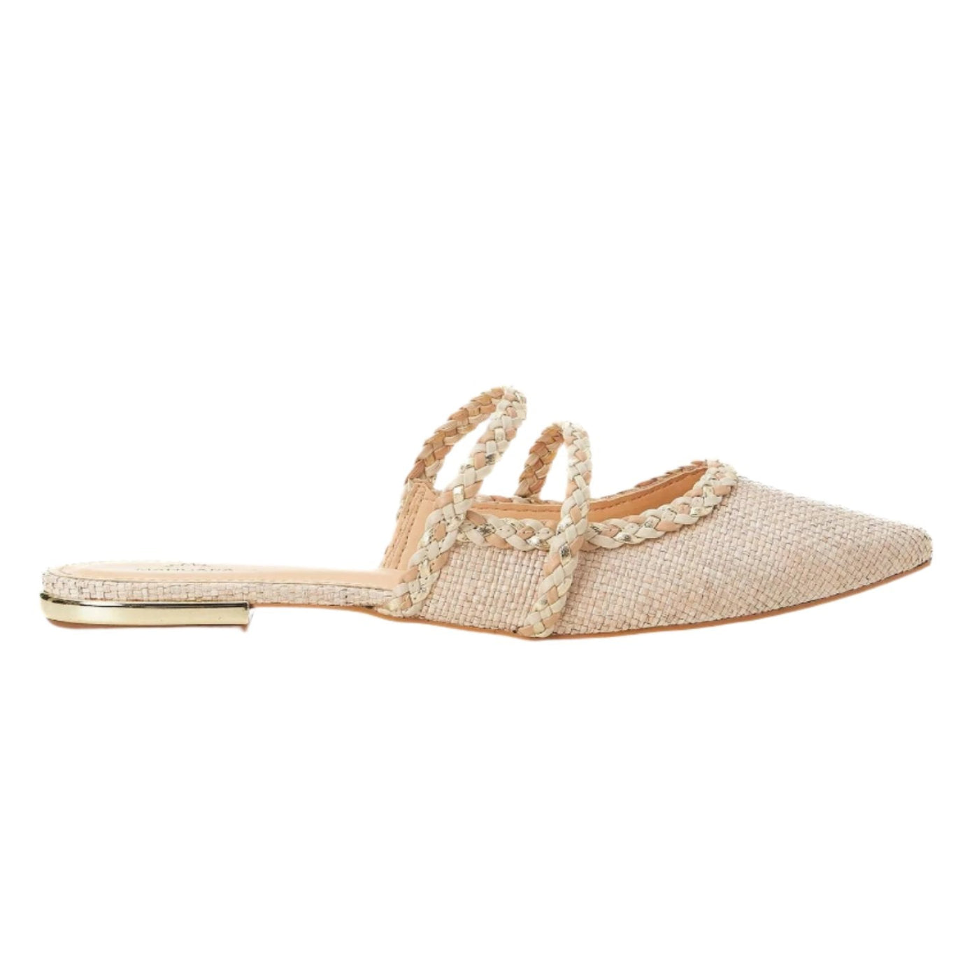 Mangará Amburana Women's Mules Beige - Sustainable