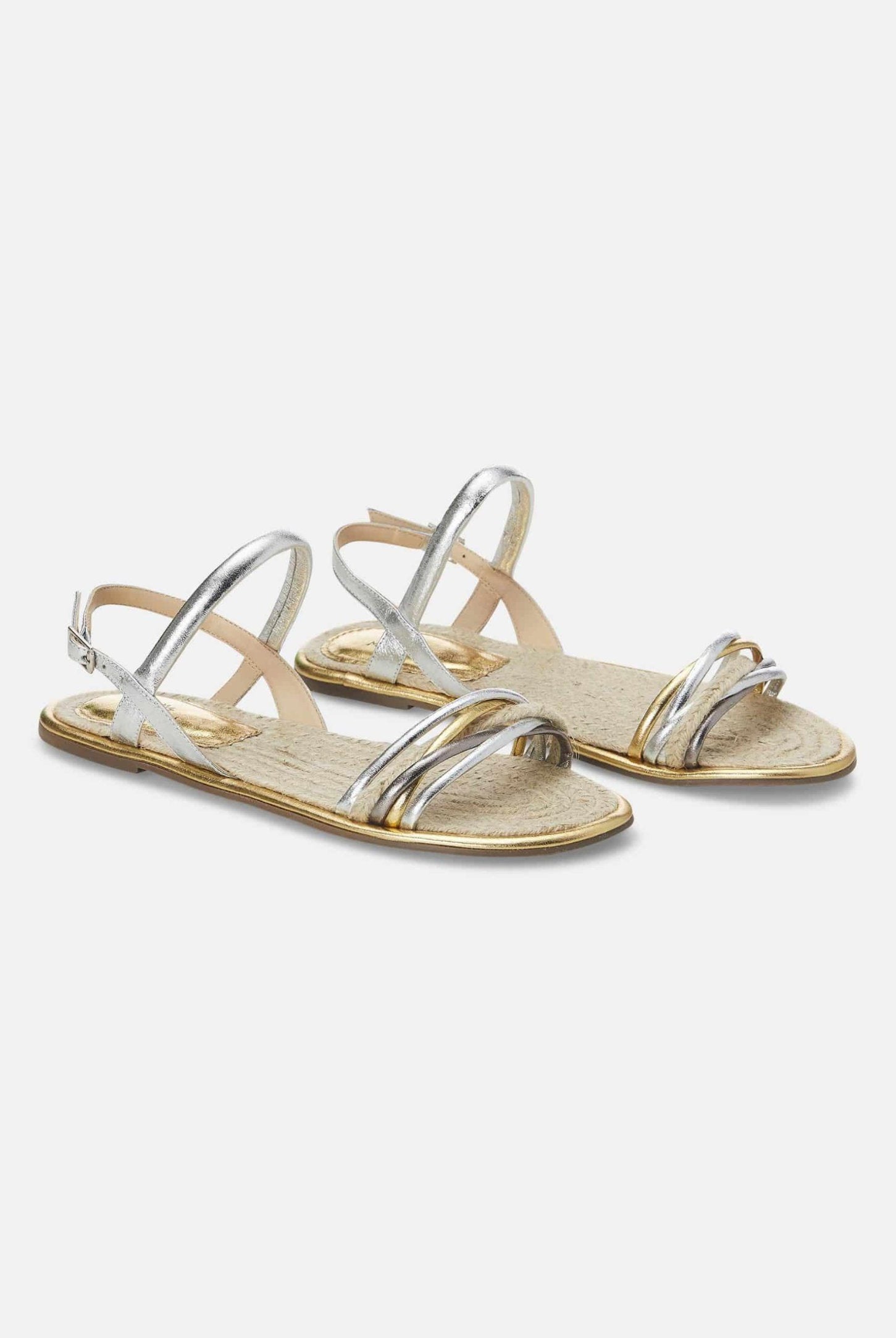 Mangará Albizia Women's Sandales Natural Raffia and Leather