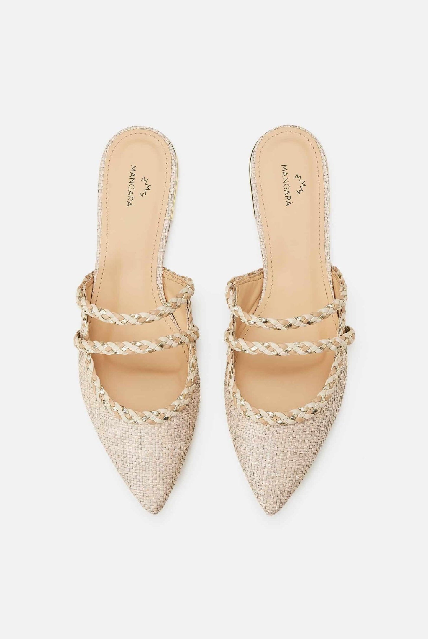 Mangará Amburana Women's Mules - Beige