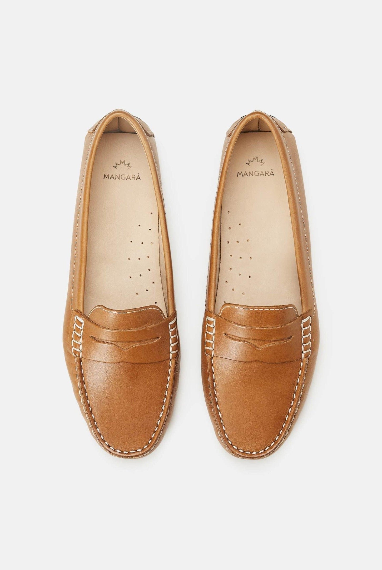Mangará Anginco Women's Loafers- Leather - Penny Loafers