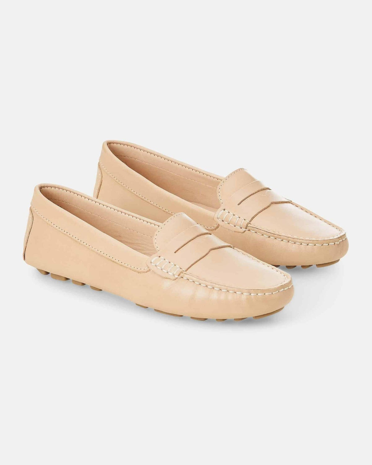 Mangará Anginco Damen-Loafer – Leder – Penny-Loafer