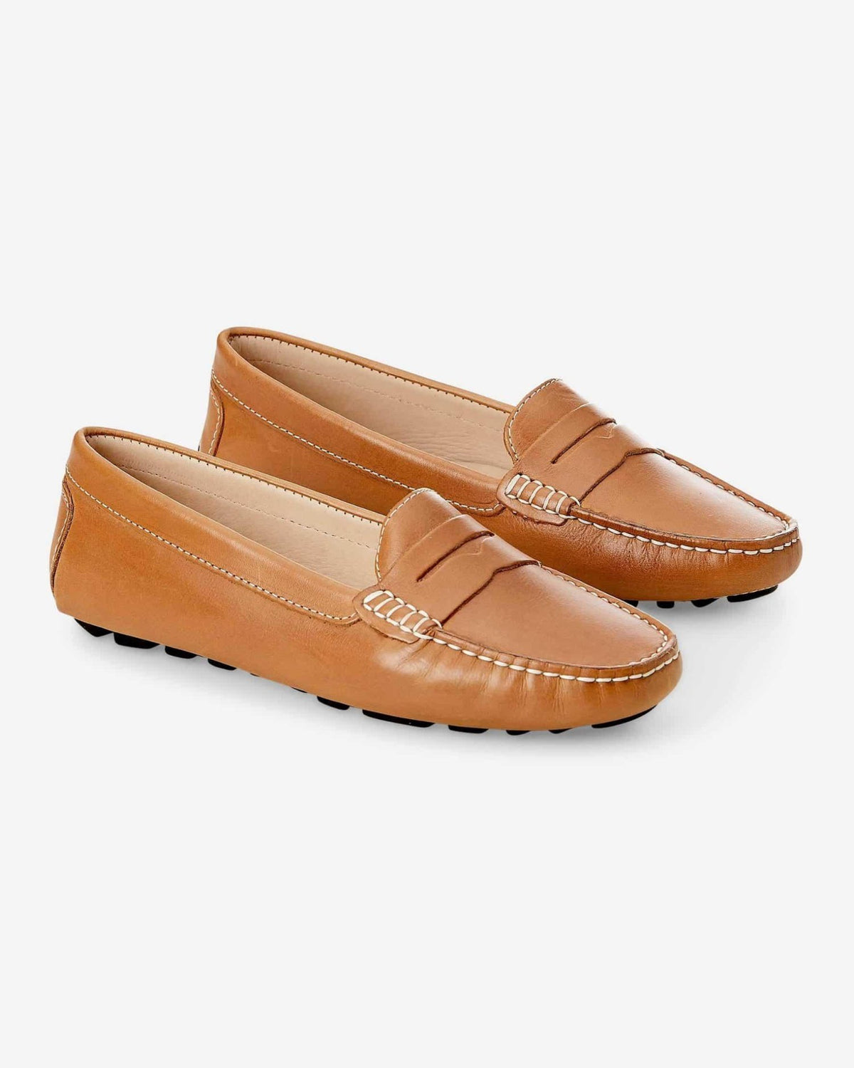 Mangará Anginco Damen-Loafer – Leder – Penny-Loafer