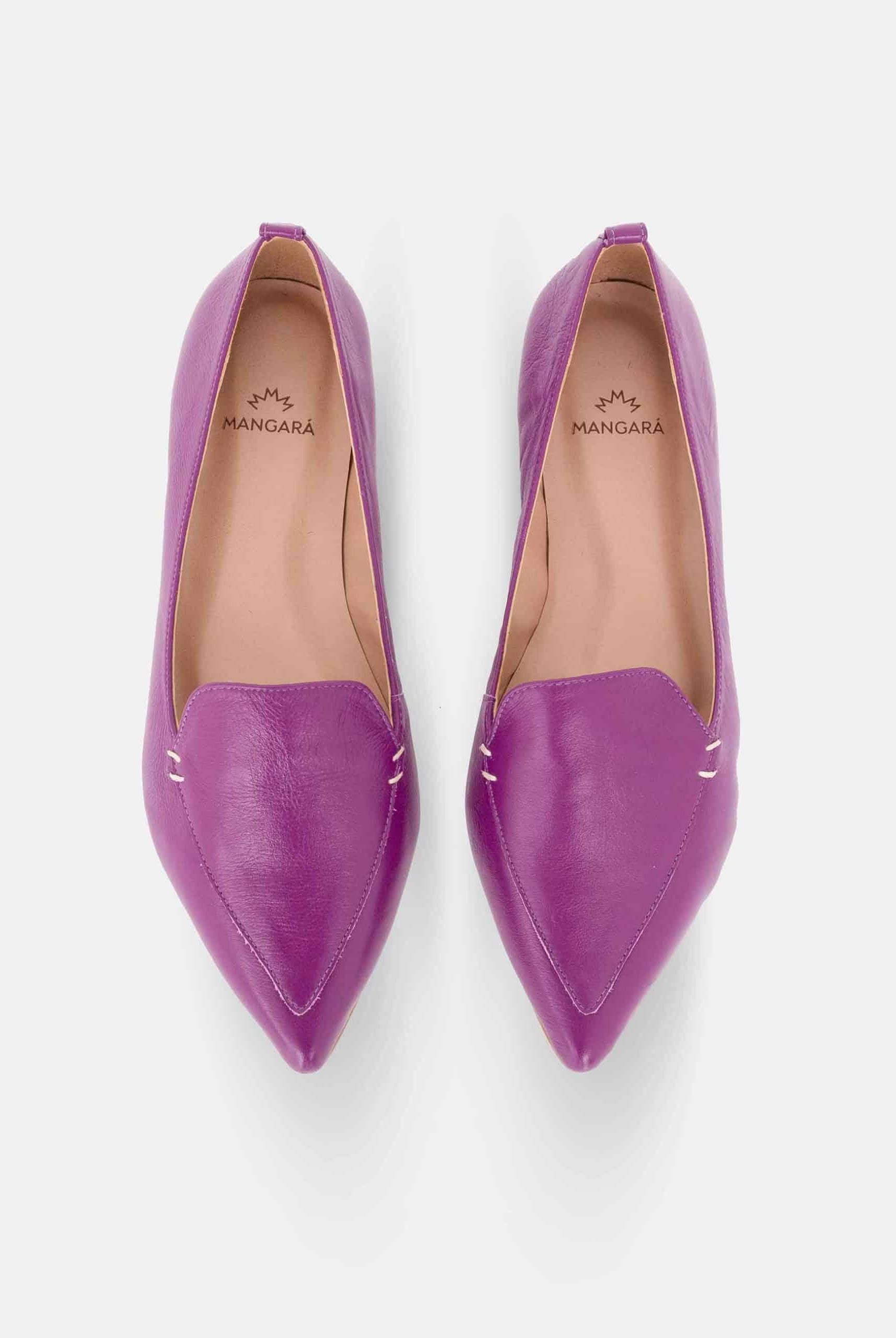 Mangará butia Women's ballerinas leather