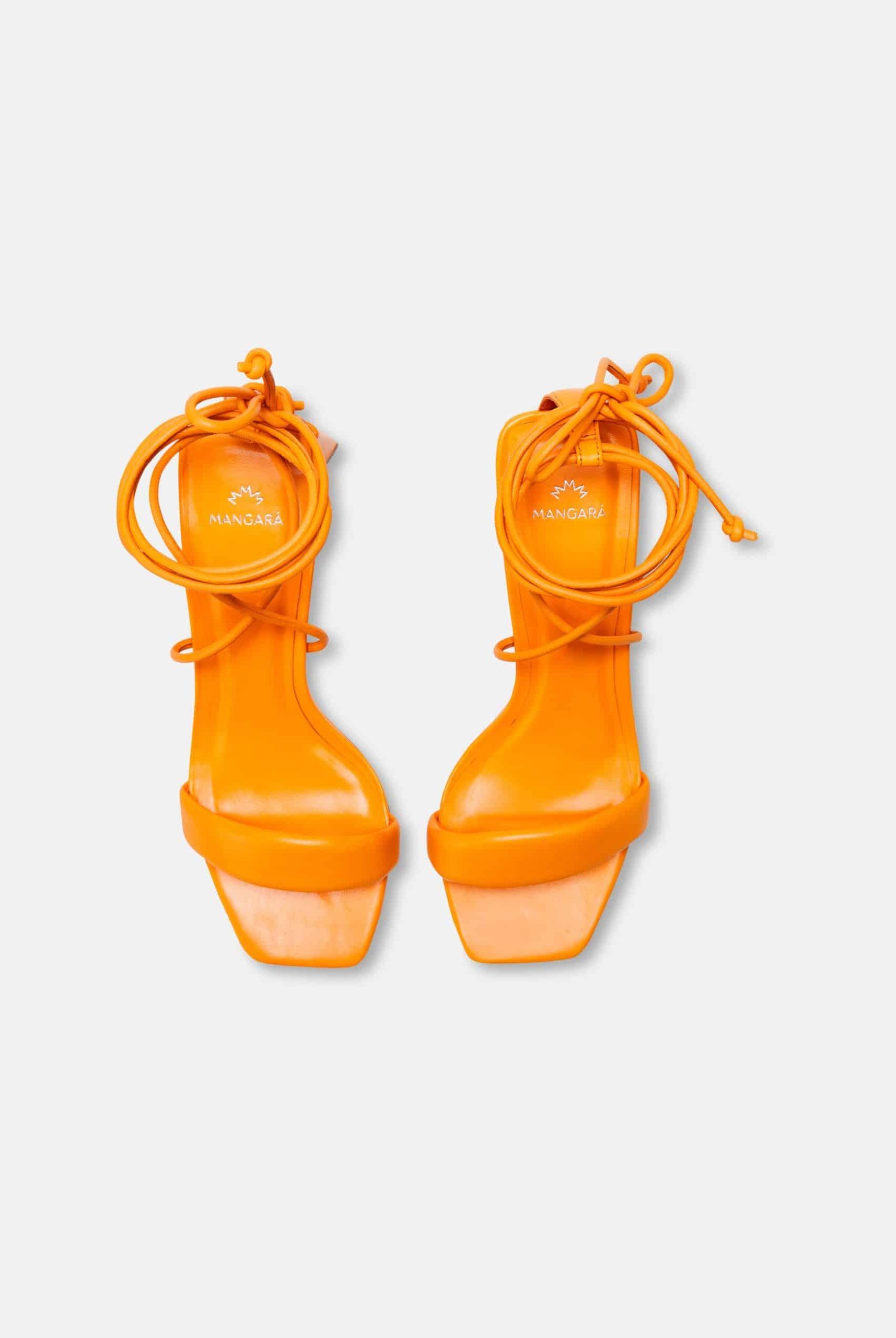 Mangará Caúna Women's Sandales Goat Leather - 6.5cm Block Heel