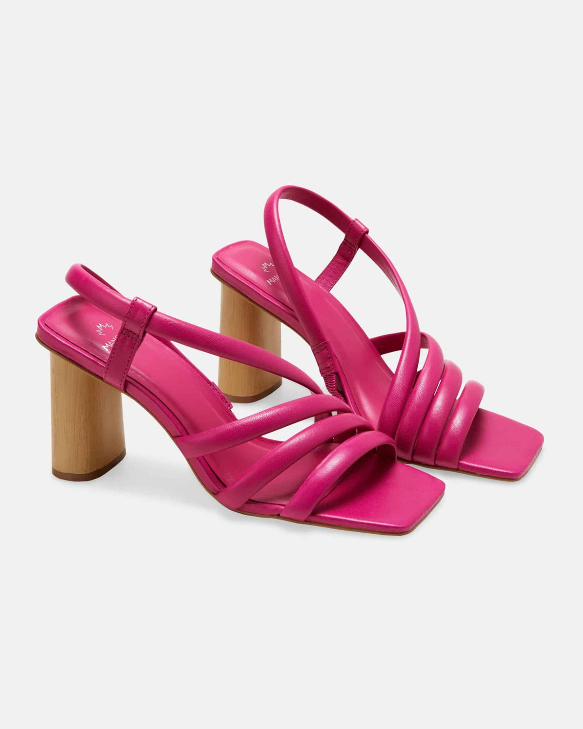 Mangará Atelier Cedro Rosa Kalbsledersandalen – Seitenansicht – SKU 222A114437