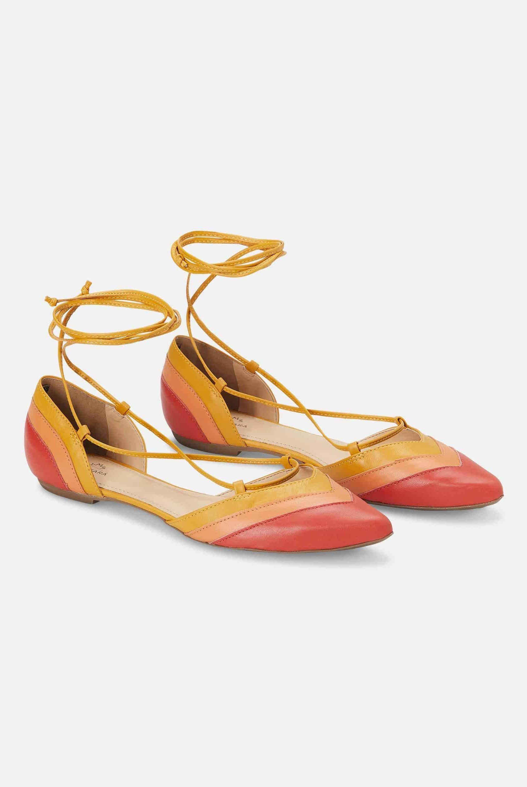 Mangará Cereja Women's Sandales - Leather - Red