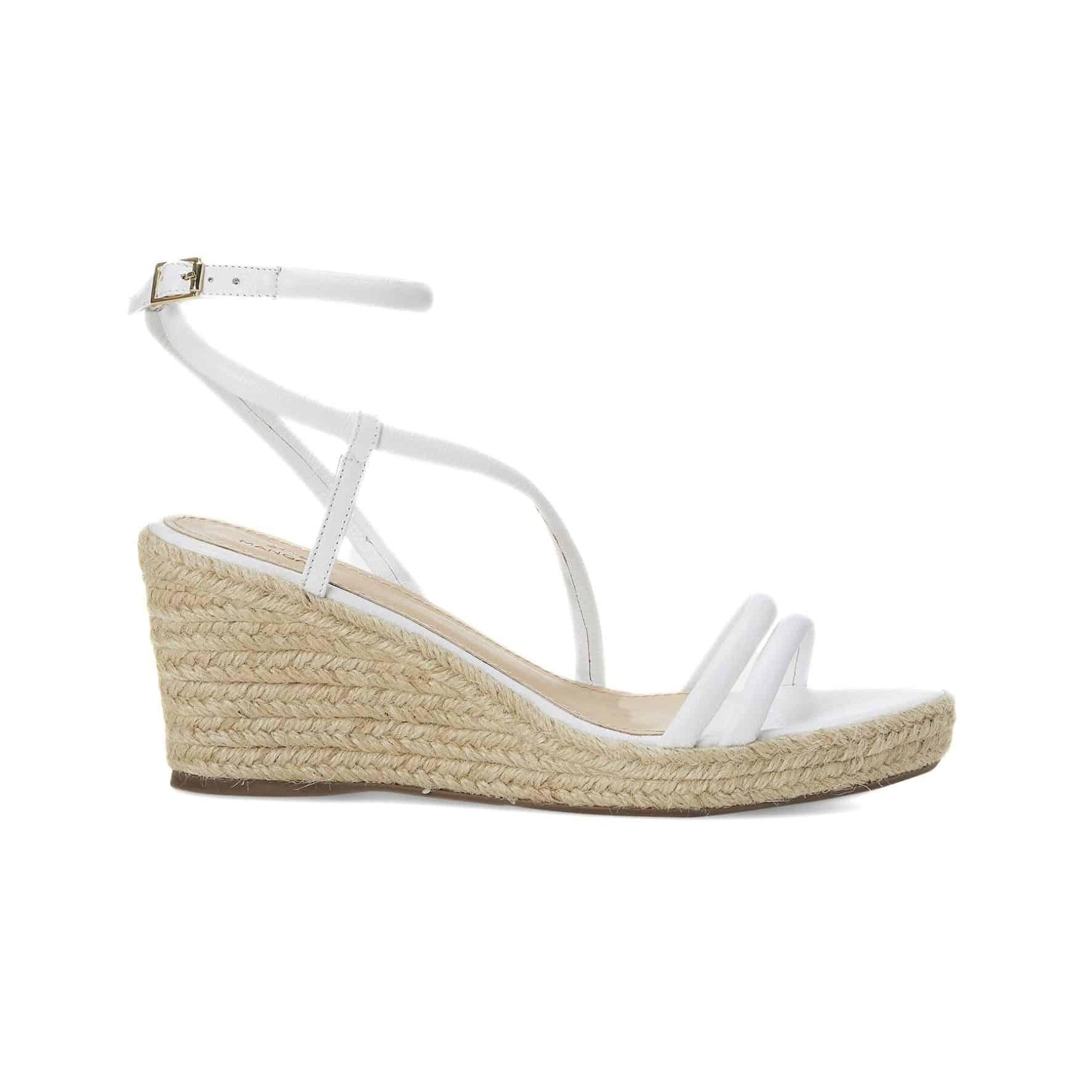 Mangará Romã Women's Espadrilles - Leather and Raffia