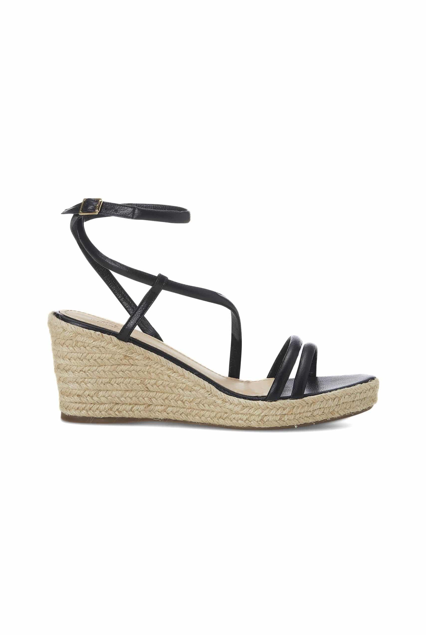 Mangará Romã Women's Espadrilles - Leather and Raffia