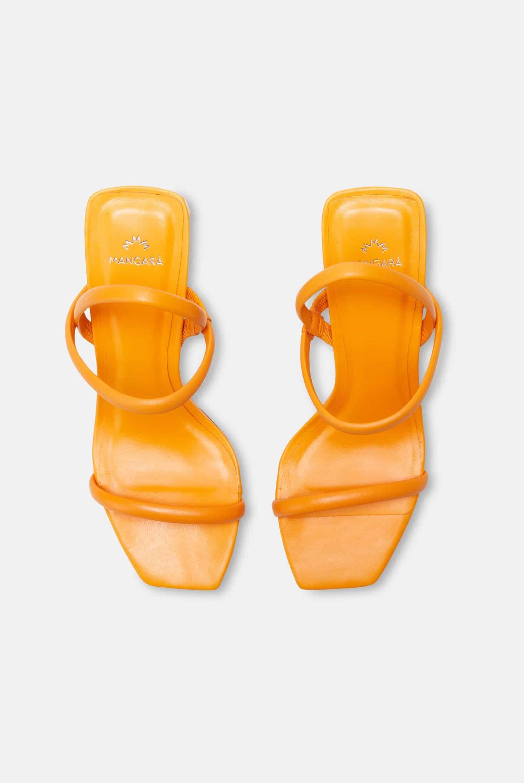 Mangará Women's Palmito Mules Goat Leather - 6.5cm Block Heel