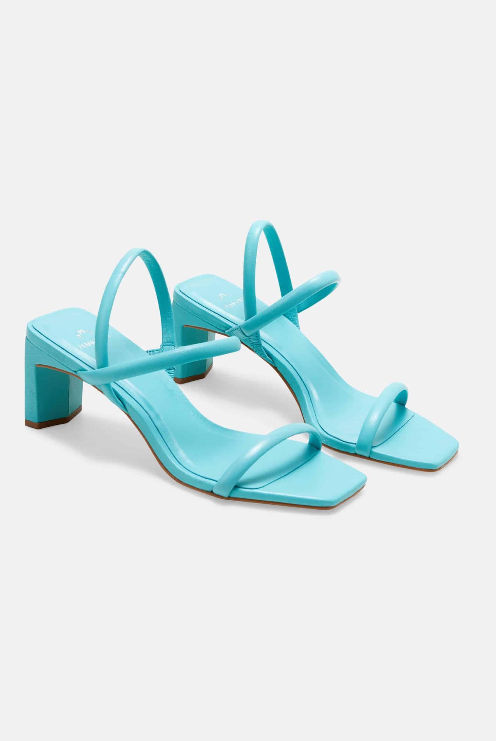 Mangará Women's Palmito Mules Goat Leather - 6.5cm Block Heel