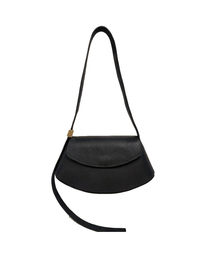 Mondieux Madame Lady leather bag in dark choco, still product view