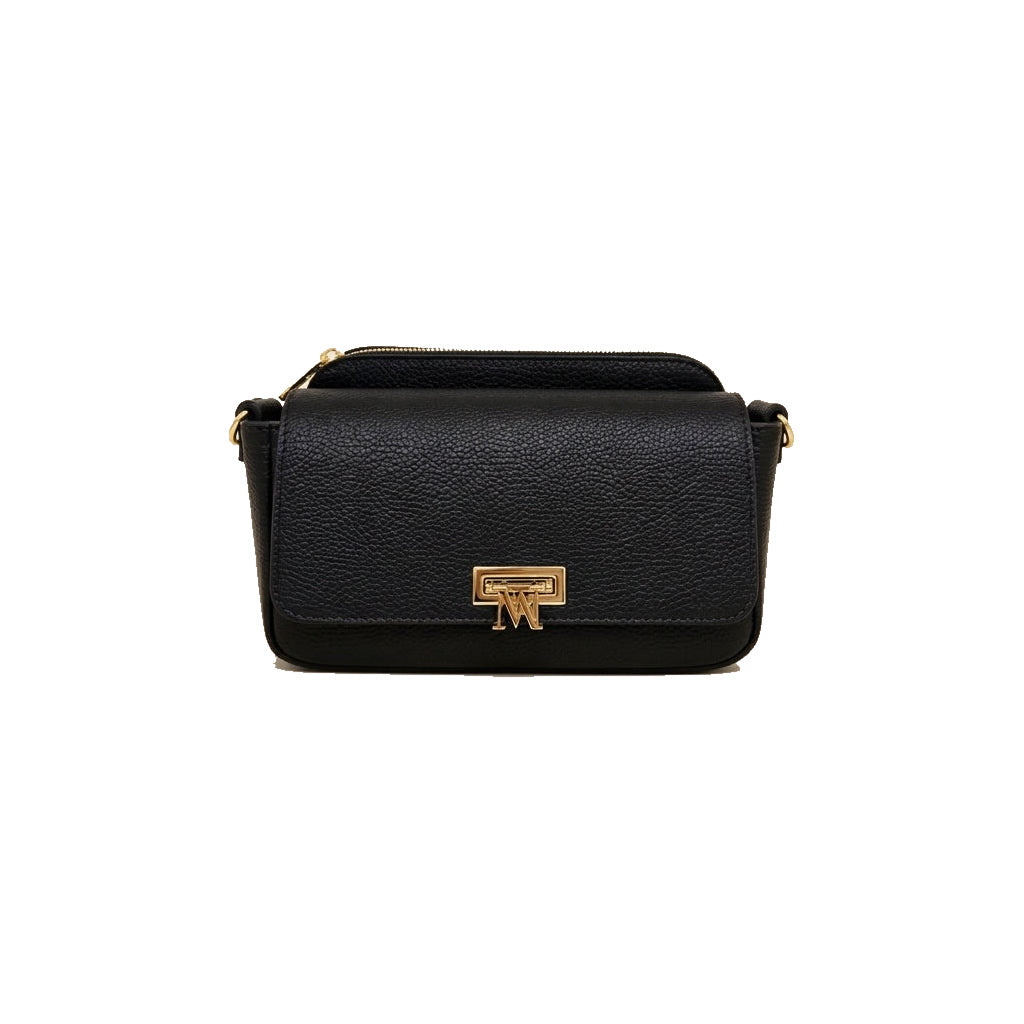 Mondieux Madame Moesti leather bag in dark choco, still product view