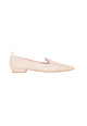 Mangara Atelier Butia Beige Lederballerinas mit spitzer Zehenpartie – Vorderansicht – SKU 107NVVA38