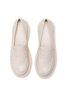 Mangara Atelier Carvalho Off-White Leather Chunky Platform Loafers - Top view - SKU 222A0341