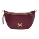 Mondieux Madame Camille leather bag in bordeaux, still product view
