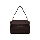Mondieux Madame Jules leather bag in dark choco, still product view