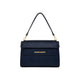 Mondieux Madame Jules leather bag in navy, still product view