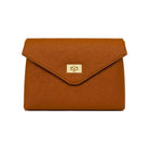 Mondieux Madame Leona leather bag in camel, still product view