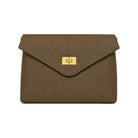 Mondieux Madame Leona leather bag in taupe, still product view