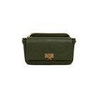 Mondieux Madame Moesti leather bag in khaki, still product view