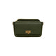 Mondieux Madame Moesti leather bag in khaki, still product view