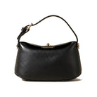 Mondieux Madame Sammy leather bag in black, still product view