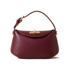 Mondieux Madame Sammy leather bag in bordeaux, still product view