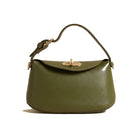Mondieux Madame Sammy leather bag in khaki, still product view