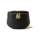 Mondieux Madame Sergio leather and suede bag in black, still product view