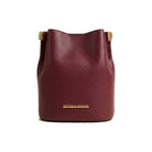Mondieux Madame Tatie Cow leather bag in bordeaux, still product view